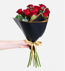 7 li Seni Seviyorum Gül Buketi