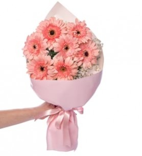 Pembe Gerberalar Buketi